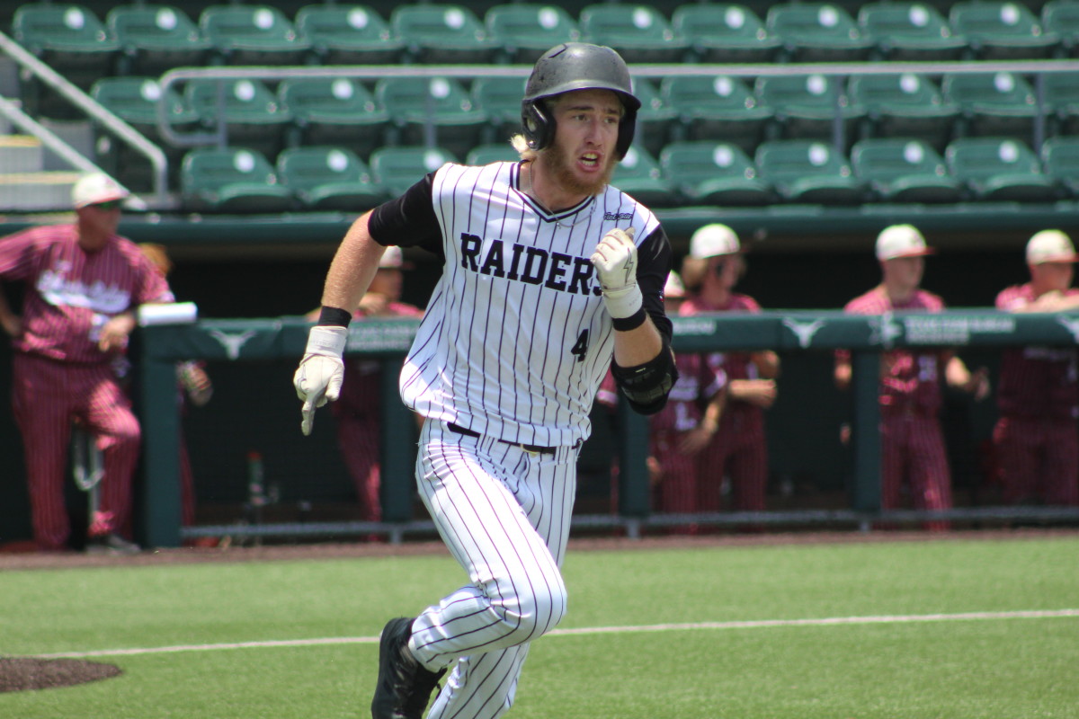 Texarkana Liberty-Eylau Canyon Randall 4A UIL state semifinals Texas baseball playoffs 060723 Andrew McCulloch 76
